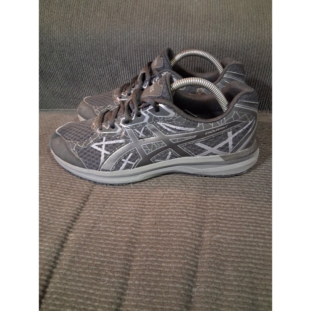 ASICS Endurant Running Trail Shoes Gray Black Men's US Size 8.5